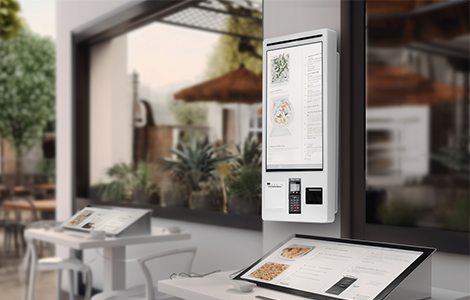 Smart Kiosk A72 restaurant ordering