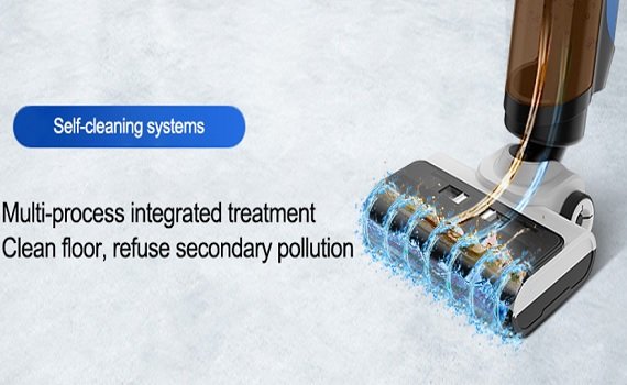 Self cleaning system