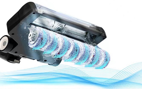 Hybrid Rolling Brushes Design